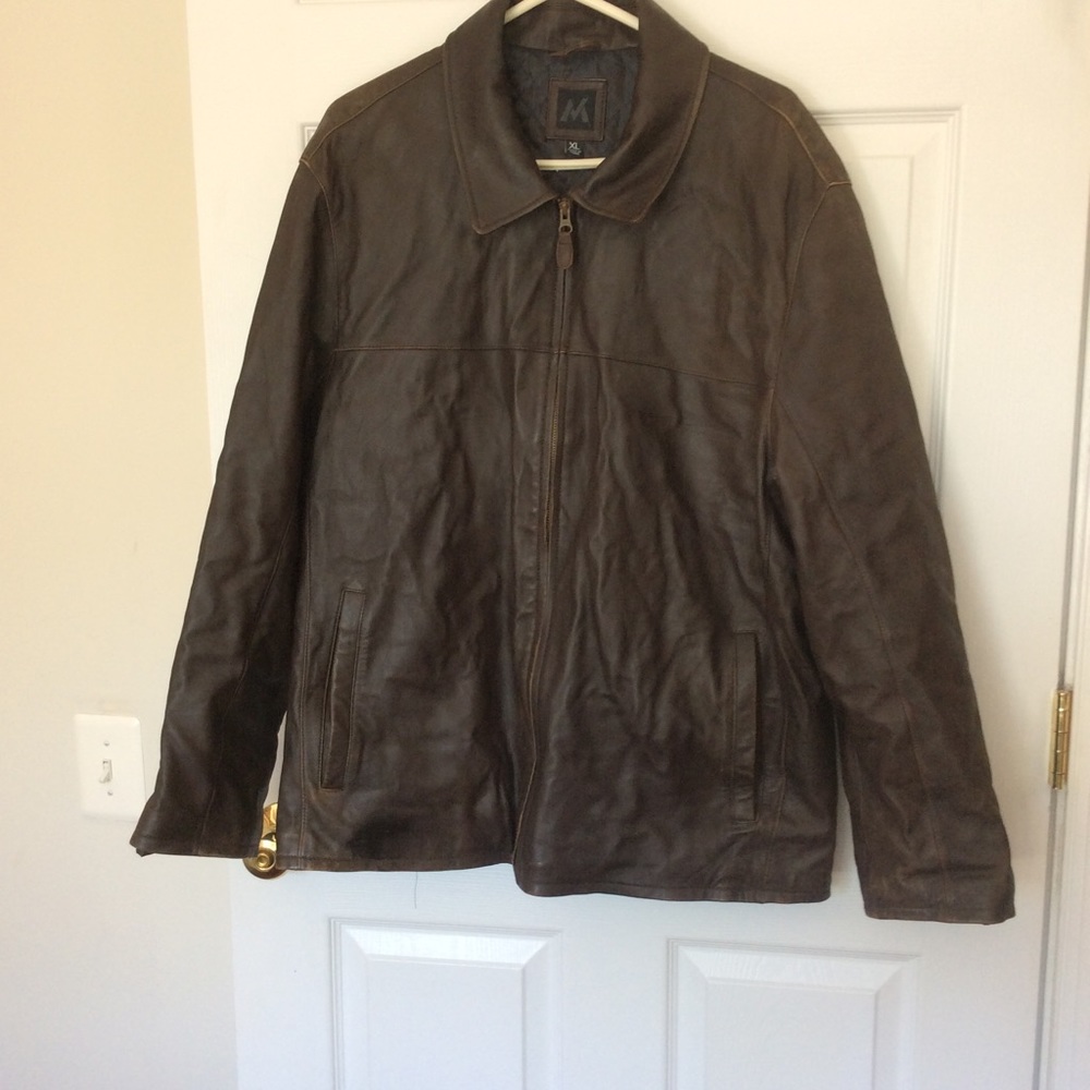 Leather jacket
